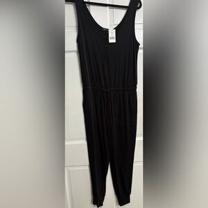 Gibsonlook‎ Black Sleeveless Jumpsuit S NWT
